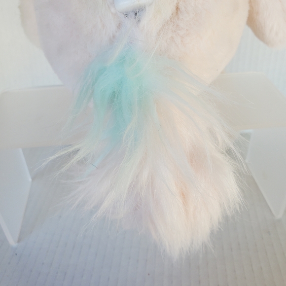 Pottery Barn Kids Plush Light-up With Sound Pink Unicorn Rainbow Mane Tail 19" - Picture 8 of 13